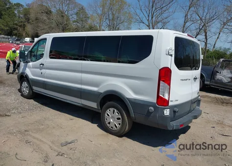 2015 Ford Transit-350 Xlt z USA, uszkodzony, nr VIN 1FBZX2ZM2FKA75997